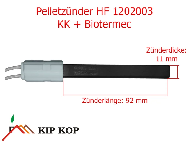 KK HF 1202003 QUARTZ-PELLETZÜNDER FUR PELLETÖFEN