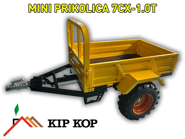 MINI PRIKOLICA Z INDU KOLESI 7XC-1,0T