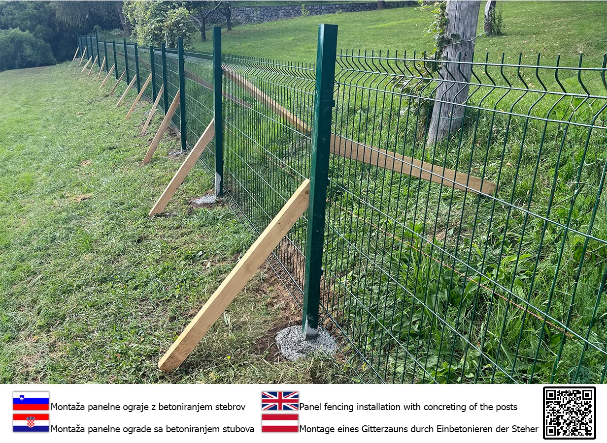 trakovi za panelne ograje